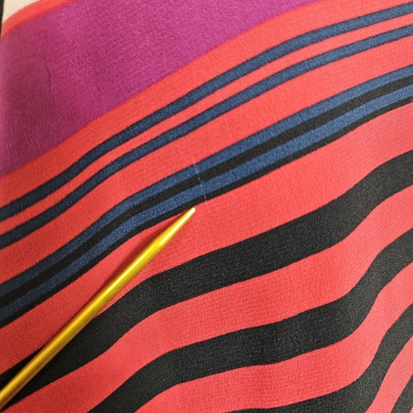Joie Silk Dress Womens Size XS Dawna Sleeveless Navy Multi Stripe Tank Shift - Picture 16 of 16